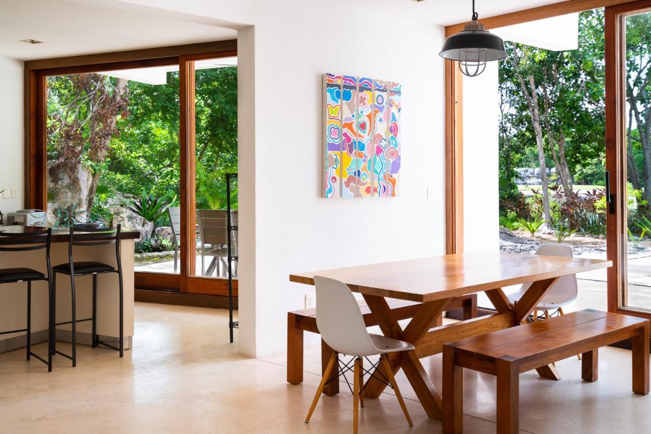 Tulum Country Club Private Villa With Pool 18 People Exterior foto
